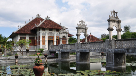 Glorious View in Ujung Water Palace Bali