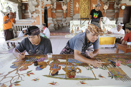 Batuan Village for Painting Art